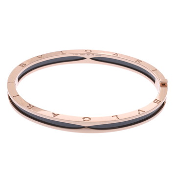 ブルガリ B.ZERO1ブレスレット #M ゴールド 351417 K18ピンクゴールド PG/ブラックセラミック レディース ジュエリー 【中古】【jewelry】