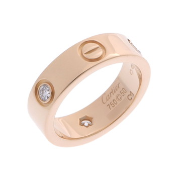 カルティエ ラブリング #50 3PD ゴールド K18イエローゴールド YG レディース ジュエリー 【中古】【jewelry】