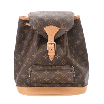 ルイ ヴィトン モノグラム モンスリ MM ブラウン M51136 モノグラムキャンバス レディース バッグ 【中古】【bag】