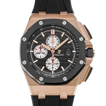 オーデマ ピゲ ロイヤルオーク オフショア クロノグラフ 26401RO.OO.A002CA.01 ブラック/シルバー メンズ 時計 【中古】【wristwatch】