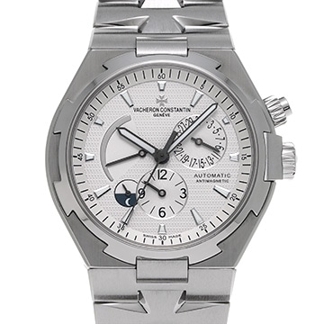 ヴァシュロン コンスタンタン オーバーシーズ デュアルタイム 47450/B01A-9226 シルバー メンズ 時計 【中古】【wristwatch】