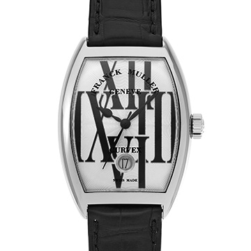 フランクミュラー トノウ・カーベックス アロンジェ 7880SCDTRAL シルバー メンズ 時計 【中古】【wristwatch】