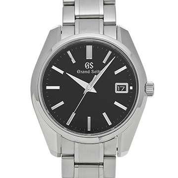 グランドセイコー ヘリテージコレクション クォーツ SBGV207 ブラック メンズ 時計 【中古】【wristwatch】