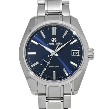 グランドセイコー ヘリテージコレクション スプリングドライブ SBGA375 ミッドナイトブルー メンズ 時計 【中古】【wristwatch】