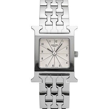 エルメス Hウォッチ HH1.210 アイボリー レディース 時計 【中古】【wristwatch】