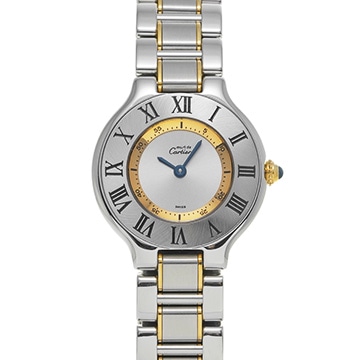 カルティエ マスト 21 W1007521 シルバー レディース 時計 【中古】【wristwatch】