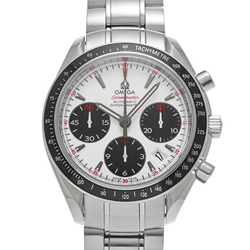 オメガ スピードマスター デイト 323.30.40.40.04.001 ホワイト/ブラック メンズ 時計 【中古】【wristwatch】