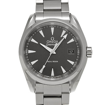 オメガ シーマスター アクアテラ クォーツ 231.10.39.60.06.001 グレー メンズ 時計 【中古】【wristwatch】