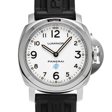 パネライ ルミノール ベース ロゴ PAM00630 ホワイト メンズ 時計 【中古】【wristwatch】