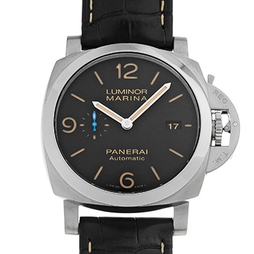 パネライ ルミノールマリーナ 1950 3デイズ アッチャイオ PAM01312 ブラック メンズ 時計 【中古】【wristwatch】