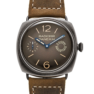 パネライ ラジオミール オット ジョルニ PAM01347 ブラウン・グラデーション メンズ 時計 【中古】【wristwatch】