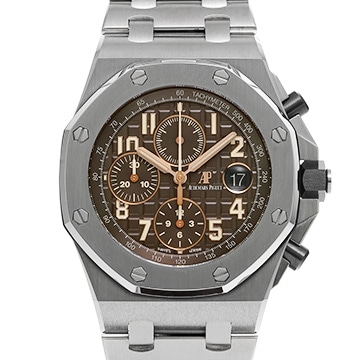 オーデマ ピゲ ロイヤルオーク オフショア クロノグラフ 26470ST.OO.A820CR.01 ブラウン メンズ 時計 【中古】【wristwatch】