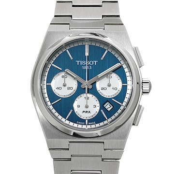 ティソ PRX オートマティック クロノグラフ T137.42.11.041.00 ブラック メンズ 時計 【中古】【wristwatch】