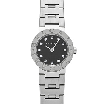 ブルガリ ブルガリ ブルガリ BB23SS ブラック/ダイヤモンド レディース 時計 【中古】【wristwatch】