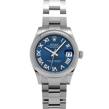 ロレックス デイトジャスト 31 278240 ブライトブルー ユニセックス 時計 【中古】【wristwatch】