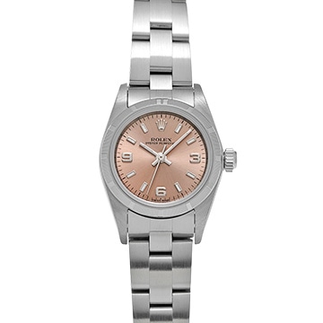 ロレックス オイスターパーペチュアル 76030 ピンク レディース 時計 【中古】【wristwatch】