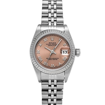 ロレックス デイトジャスト 79174 ピンク レディース 時計 【中古】【wristwatch】