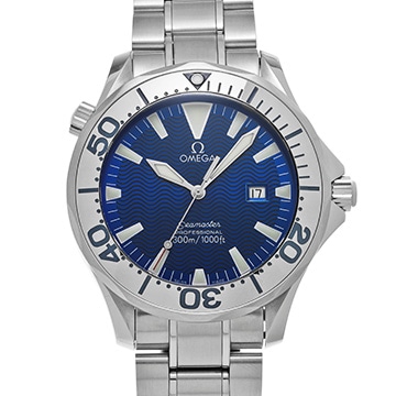 オメガ シーマスター プロフェッショナル 300 2265.80 ブルー メンズ 時計 【中古】【wristwatch】