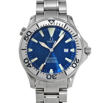 オメガ シーマスター プロフェッショナル 300 2265.80 ブルー メンズ 時計 【中古】【wristwatch】