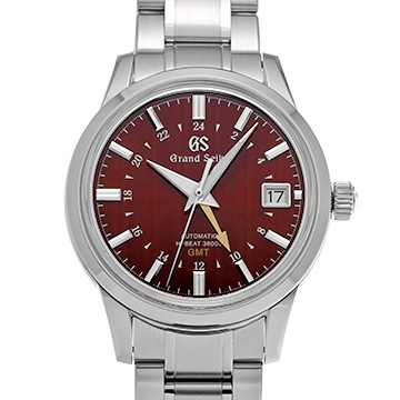 グランドセイコー エレガンスコレクション メカニカル ハイビート36000 GMT SBGJ273 レッド メンズ 時計 【中古】【wristwatch】
