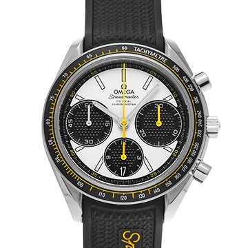 オメガ スピードマスター レーシング コーアクシャル 326.32.40.50.04.001 ホワイト/ブラック メンズ 時計 【中古】【wristwatch】