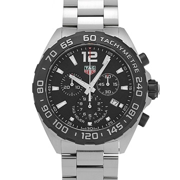 タグ ホイヤー フォーミュラ1 クォーツ クロノグラフ CAZ1010.BA0842 ブラック メンズ 時計 【中古】【wristwatch】