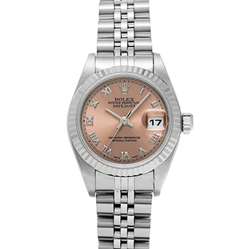 ロレックス デイトジャスト 79174 ピンク レディース 時計 【中古】【wristwatch】