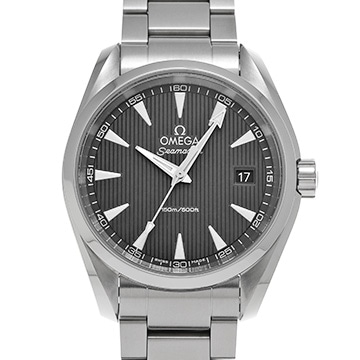 オメガ シーマスター アクアテラ クォーツ 231.10.39.60.06.001 グレー メンズ 時計 【中古】【wristwatch】