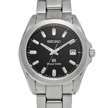 グランドセイコー クォーツ SBGF021 ブラック メンズ 時計 【中古】【wristwatch】