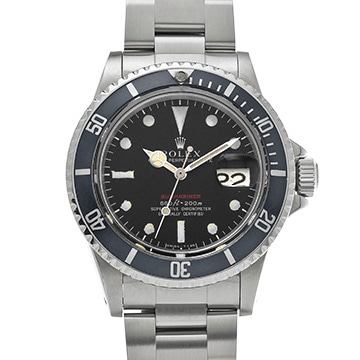 ロレックス 赤サブマリーナ デイト 1680 ブラック メンズ 時計 【中古】【wristwatch】