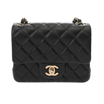 シャネル マトラッセ ミニ クラシック ハンドバッグ ブラック A35200 ラムスキン レディース バッグ 【新品】【bag】