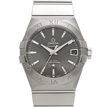オメガ コンステレーション コーアクシャル クロノメーター 123.10.38.21.06.001 グレー メンズ 時計 【新品】【wristwatch】