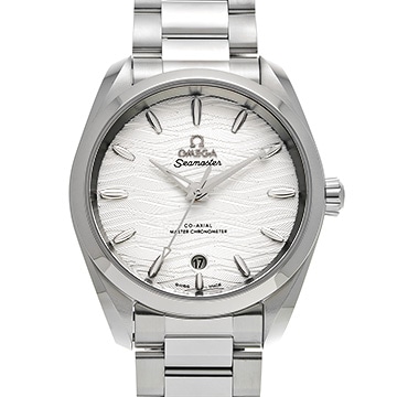 オメガ シーマスター アクアテラ コーアクシャル マスタークロノメーター 220.10.38.20.02.003 シルバー レディース 時計 【新品】【wristwatch】
