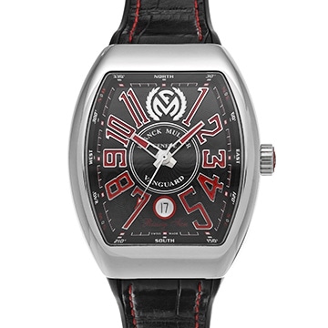 フランクミュラー ヴァンガード ライジングサン メルセデスベンツ V41SCDTRSUN ブラック メンズ 時計 【中古】【wristwatch】