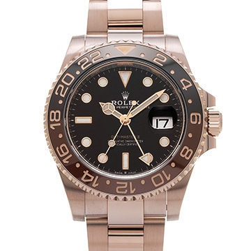 ロレックス GMTマスターII 126715CHNR ブラック メンズ 時計 【中古】【wristwatch】