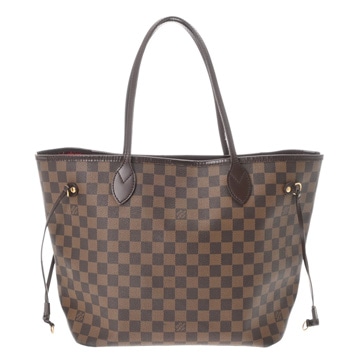 ルイ ヴィトン ダミエ ネヴァーフル MM ブラウン/スリーズ N51105 ダミエキャンバス レディース バッグ 【中古】【bag】