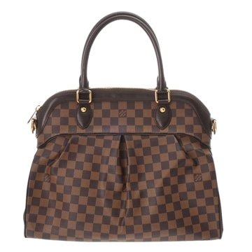 ルイ ヴィトン ダミエ トレヴィ GM ブラウン N51998 ダミエキャンバス レディース バッグ 【中古】【bag】