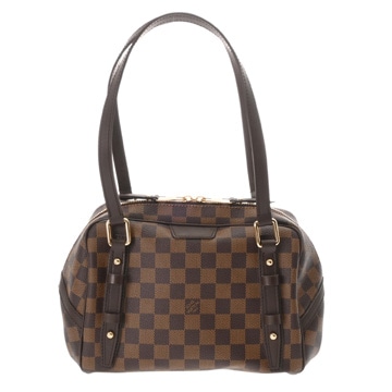 ルイ ヴィトン ダミエ リヴィントン PM  ブラウン N41157 ダミエキャンバス レディース バッグ 【中古】【bag】