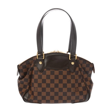 ルイ ヴィトン ダミエ ヴェローナ PM ブラウン N41117 ダミエキャンバス レディース バッグ 【中古】【bag】