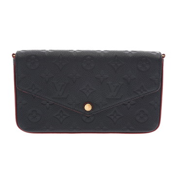 ルイ ヴィトン モノグラムアンプラント ポシェット フェリシー マリーヌルージュ M64099 レザー レディース バッグ 【中古】【bag】