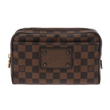 ルイ ヴィトン ダミエ バム バッグ ブルックリン ブラウン N41101 レザー レディース バッグ 【中古】【bag】