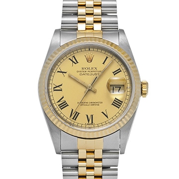 ロレックス デイトジャスト 16233 シャンパン メンズ 時計 【中古】【wristwatch】