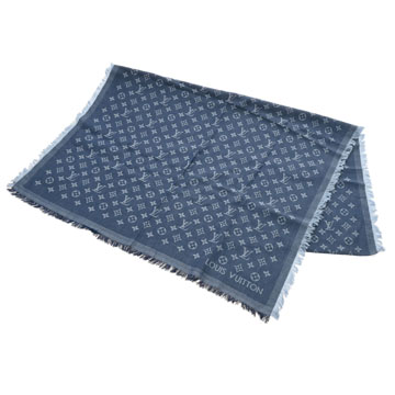 ルイ ヴィトン モノグラム モノグラムエッセンシャル ブルー M71618 コットン100% レディース 【中古】【other】