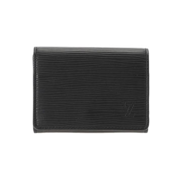 ルイ ヴィトン エピ アンヴェロップ・カルト ドゥ ヴィジット ノワール M62292 レザー ユニセックス 【中古】【other】