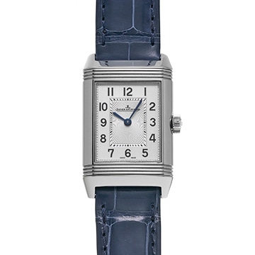 ジャガー ルクルト レベルソ クラシック スモール デュエット Q2668432 シルバー/ブラック レディース 時計 【中古】【wristwatch】