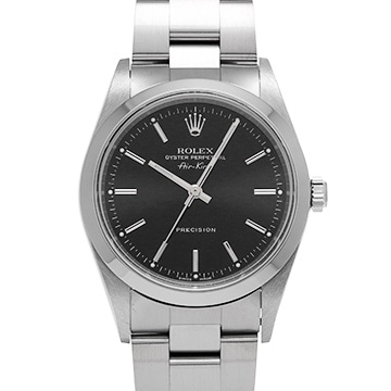 ロレックス エアキング 14000 ブラック メンズ 時計 【中古】【wristwatch】