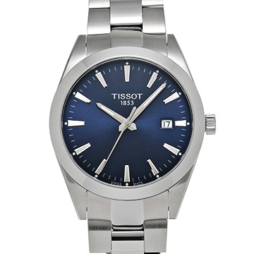 ティソ ジェントルマン T127.410.16.041.00 ブルー メンズ 時計 【中古】【wristwatch】