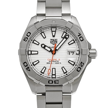 タグ ホイヤー アクアレーサー キャリバー5 WBD2111.BA0928 ホワイト メンズ 時計 【中古】【wristwatch】