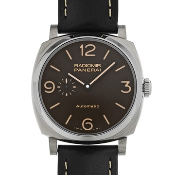パネライ ラジオミール 1940 3デイズ チタニオ PAM00619 ブラウン メンズ 時計 【中古】【wristwatch】
