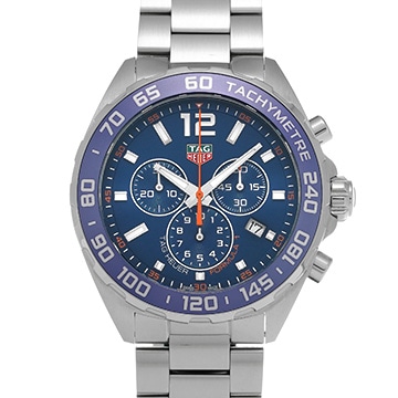 タグ ホイヤー フォーミュラ1 クォーツ クロノグラフ CAZ1014.BA0842 ブルー メンズ 時計 【中古】【wristwatch】